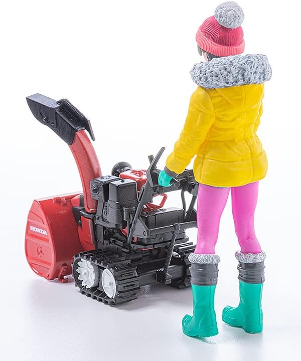 Max Factory 1/20 PLAMAX MF-62 minimum factory Minori with Honda Small Snow Plow HSS1170n (JX) - BanzaiHobby