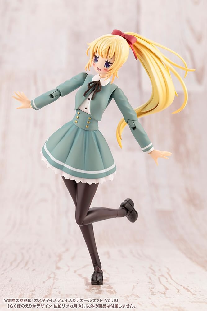 Kotobukiya JK074 1/10 Customized Face & Decal Set Vol.10 for Ritsuka Saeki A (Sousai Shojo Teien)