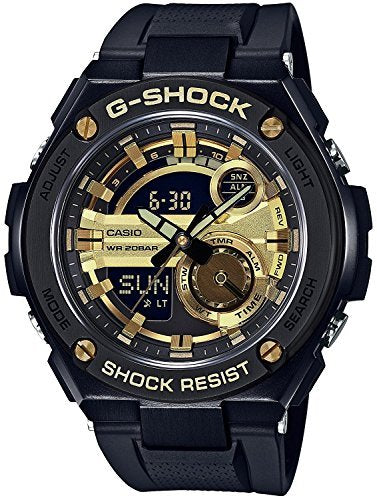 カシオ CASIO Gショック G-SHOCK メンズ 腕時計 GST-210B-1A9 ブラック×ゴールド [並行輸入品]
