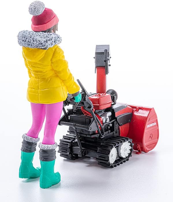 Max Factory 1/20 PLAMAX MF-62 minimum factory Minori with Honda Small Snow Plow HSS1170n (JX) - BanzaiHobby