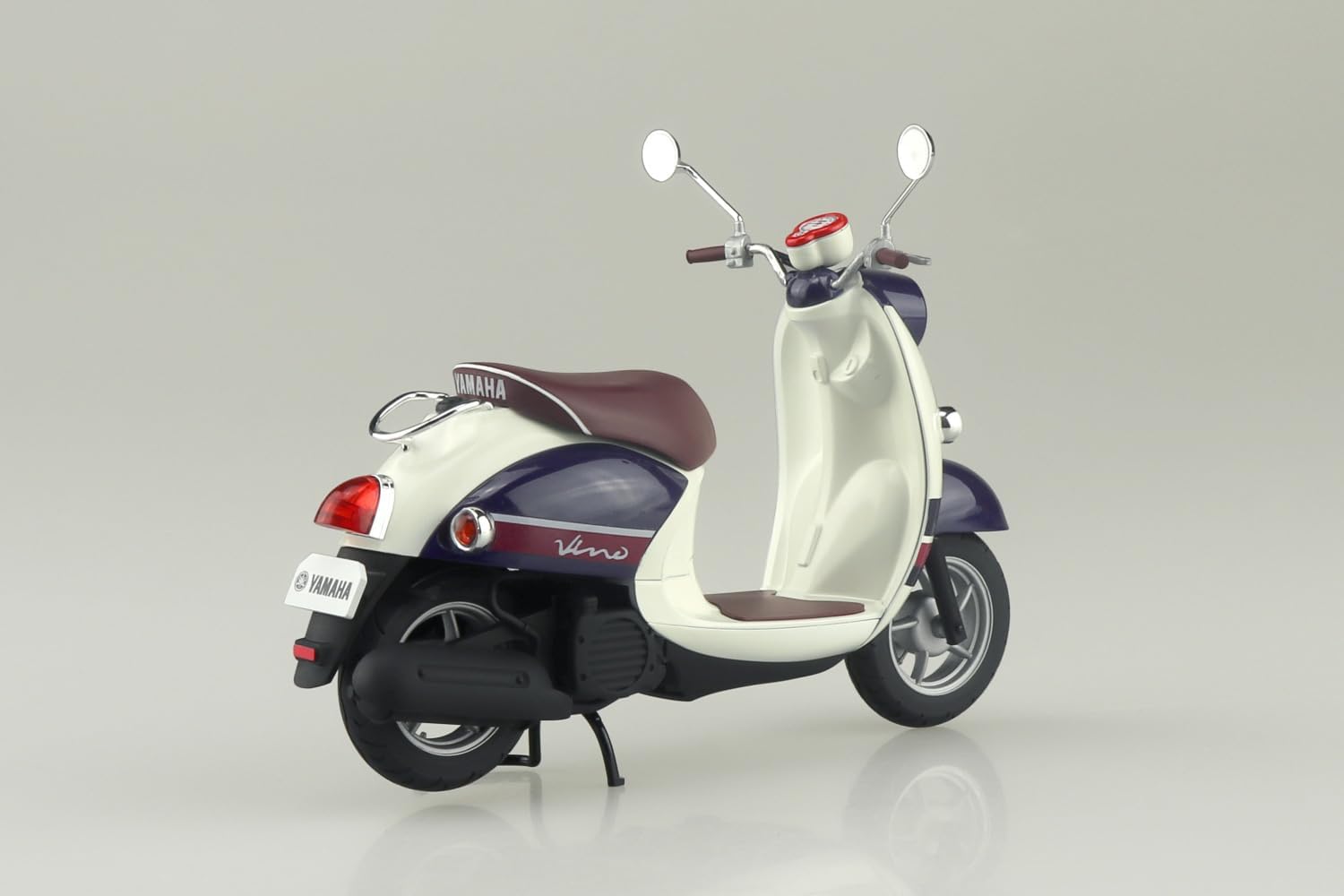Aoshima 1/12 The Bike No.60 Yamaha Vino '13 Dark Grayish Blue Metallic A (Blue Beige) - BanzaiHobby