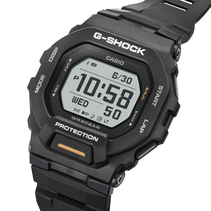 G-SHOCK Gショック G-SQUAD GBD-200 シリーズ スマートフォンリンク カシオ CASIO デジタル 腕時計 ブラック GBD-200-1A1 メンズサイズ 海外モデル [並行輸入品]