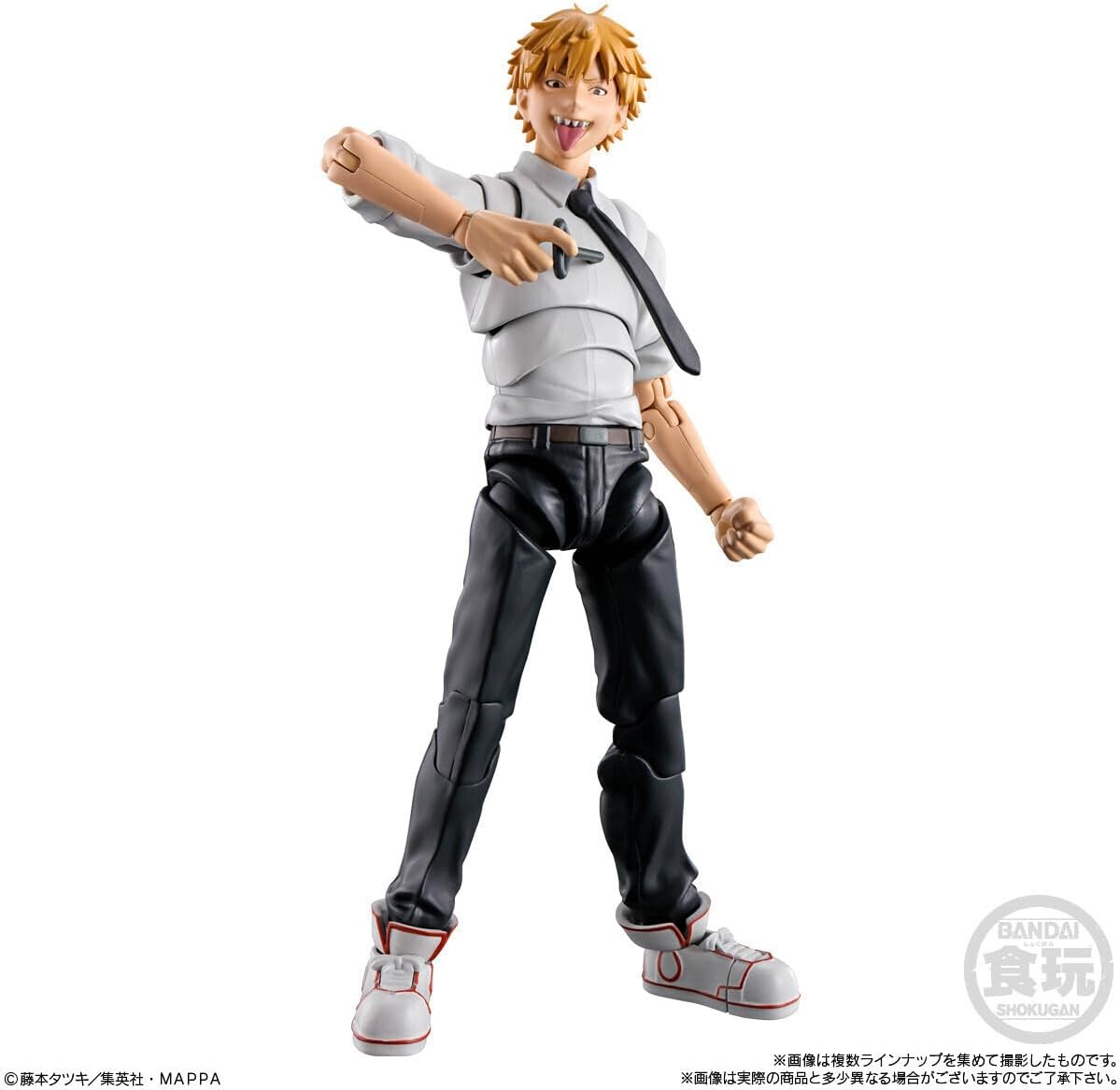 Bandai SMP Kit Makes Pose Chainsaw Man Shokugan (set of 2)