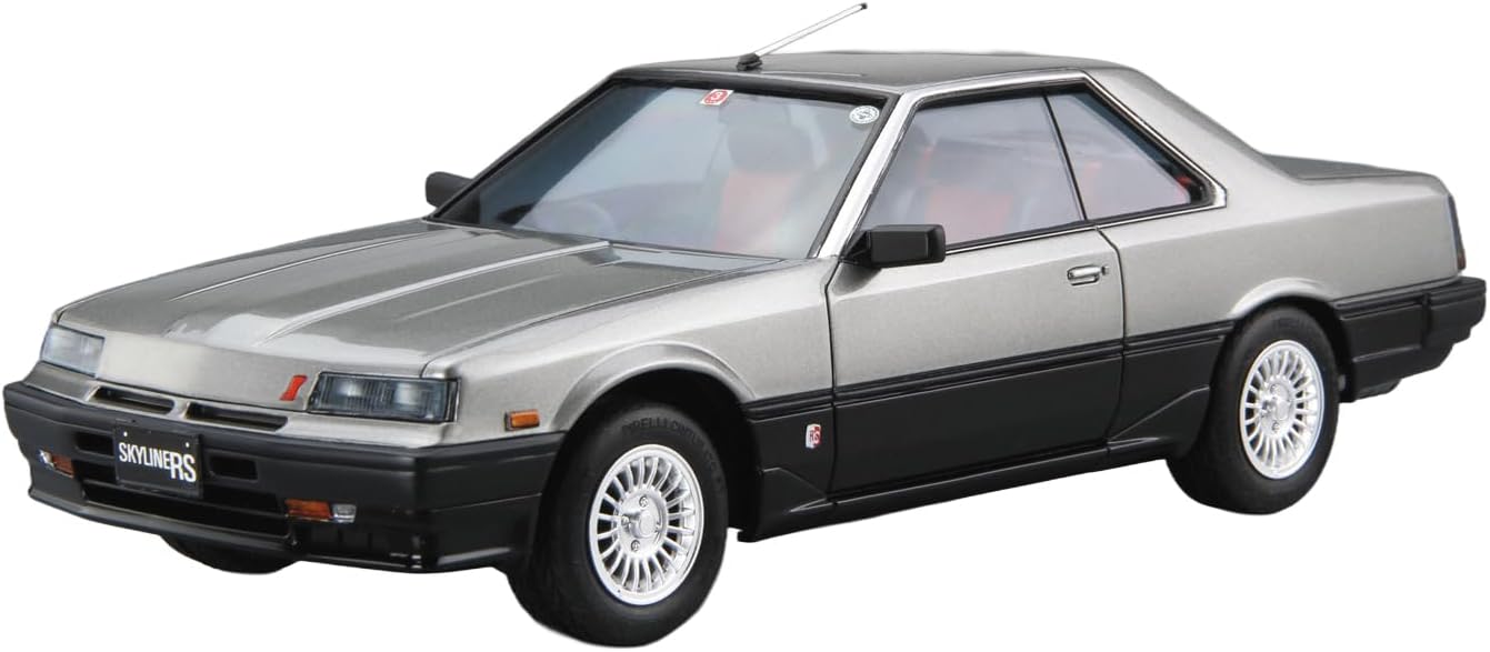 Aoshima 1/24 The Model Car No. 59 Nissan DR30 Skyline HT2000 Turbo Intercooler RS-X '84