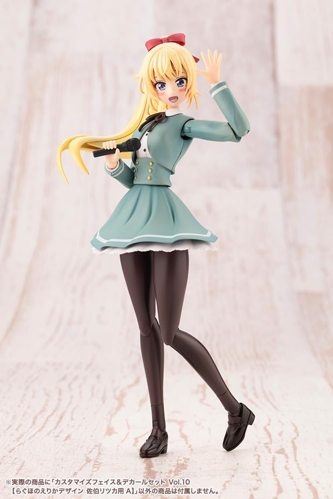 Kotobukiya JK074 1/10 Customized Face & Decal Set Vol.10 for Ritsuka Saeki A (Sousai Shojo Teien)