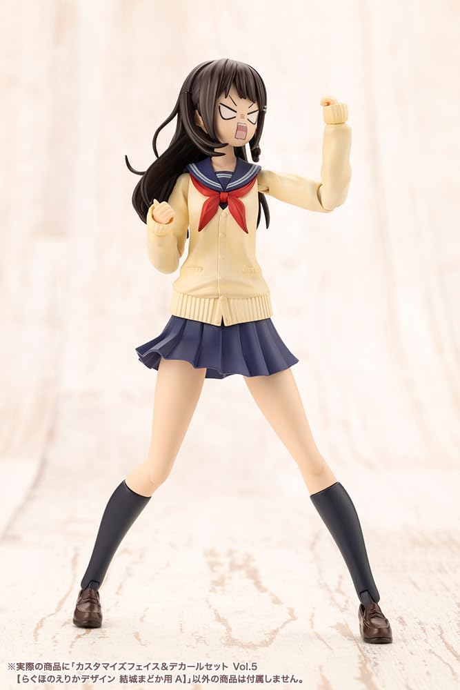 Kotobukiya JK058 1/10 Customized Face & Decal Set Vol.5 [Designed by Erika Raguho For Madoka Yuki A] (Sousai Shojo Teien) - BanzaiHobby