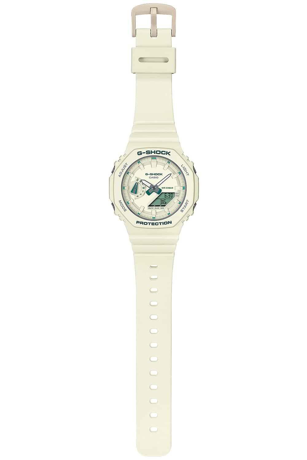 [カシオ] 腕時計 ジーショック 【国内正規品】 ミッドサイズモデル GMA-S2100GA-7AJF レディース ホワイト - BanzaiHobby