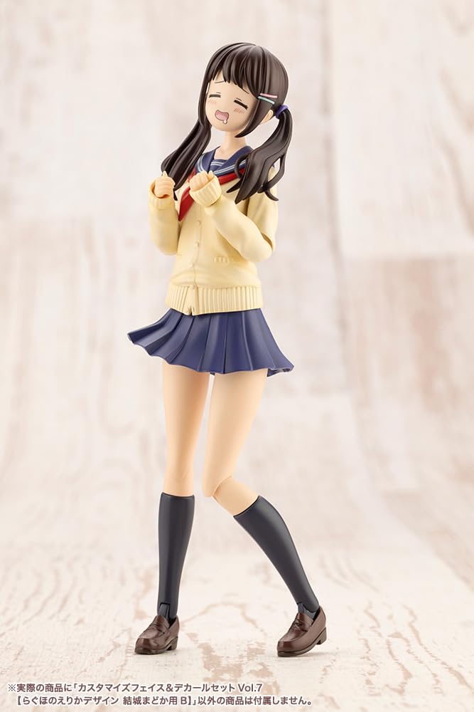 Kotobukiya JK065 1/10 Customized Face & Decal Set Vol.7 [Designed By Raguhonoerika For Madoka Yuki B] (Sousai Shojo Teien) - BanzaiHobby