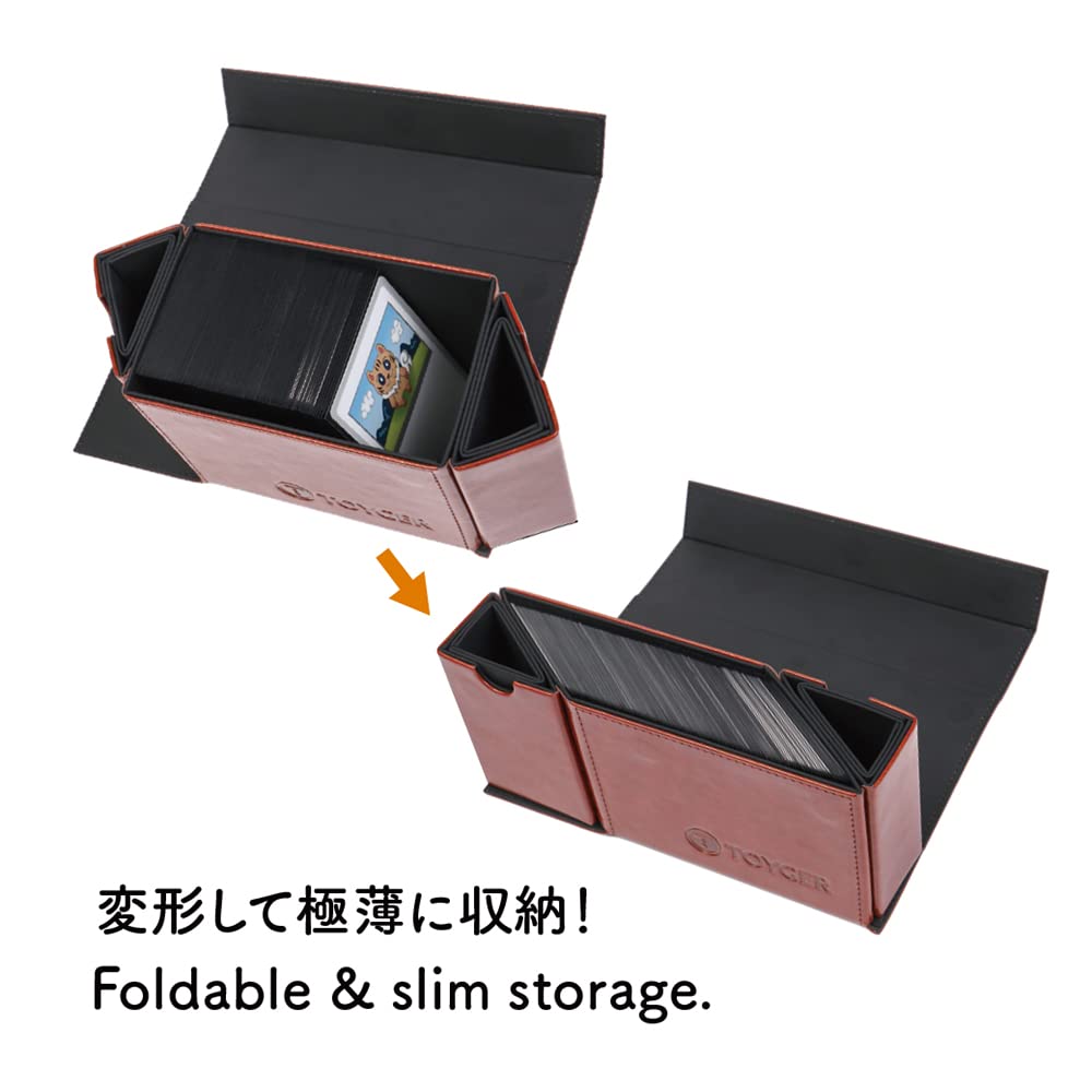 TOYGER DeckSlimmer 世界初の構造のデッキケース (ブラック) - BanzaiHobby