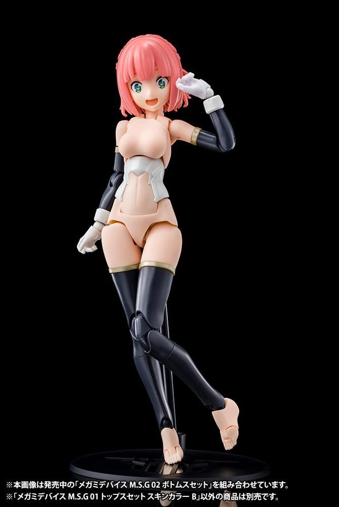 Kotobukiya KP566R Megami Device M.S.G 01 Tops Set Skin Color B - BanzaiHobby