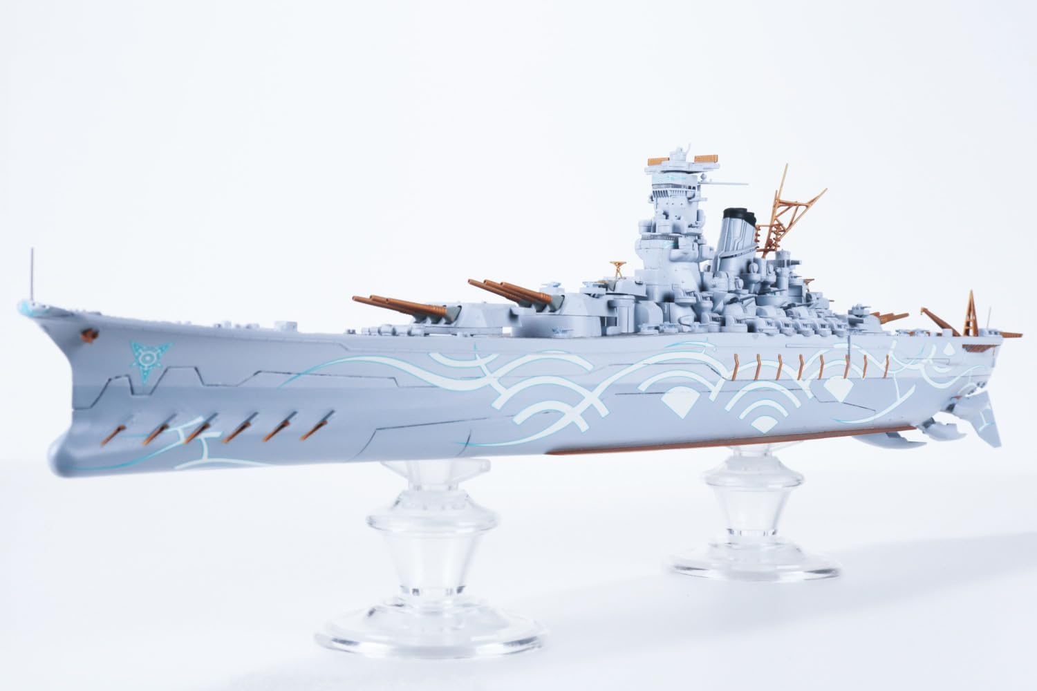 Aoshima 1/700 Fleet of Fog Super Battle Ship Yamato (Arpeggio Of Blue Steel)