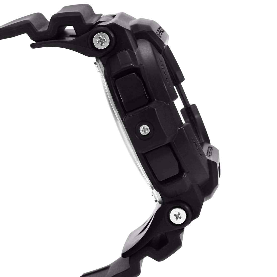 CASIO カシオ Gショック G-SHOCK メンズ デジタル 腕時計 バイブレーション GD-350-1B ブラック 海外モデル 逆輸入品