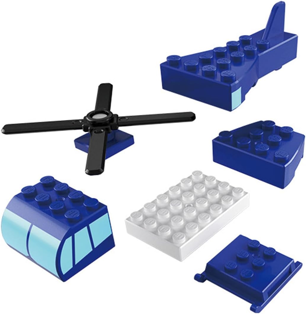 Tomica Plarail Block Helicopter