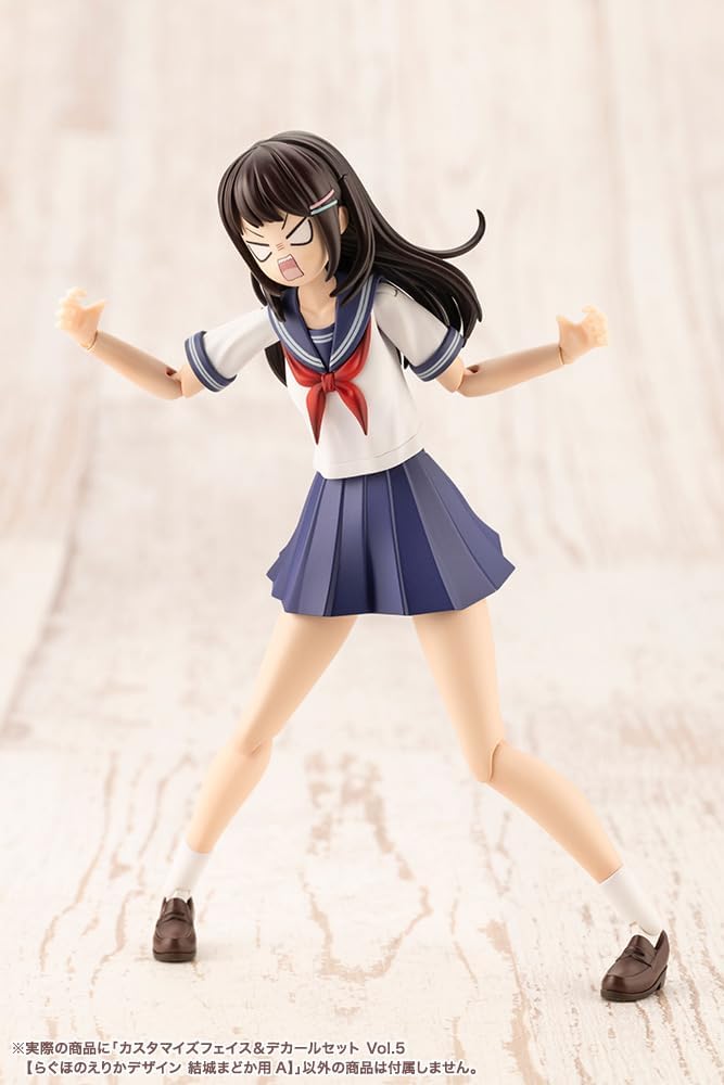 Kotobukiya JK058 1/10 Customized Face & Decal Set Vol.5 [Designed by Erika Raguho For Madoka Yuki A] (Sousai Shojo Teien) - BanzaiHobby