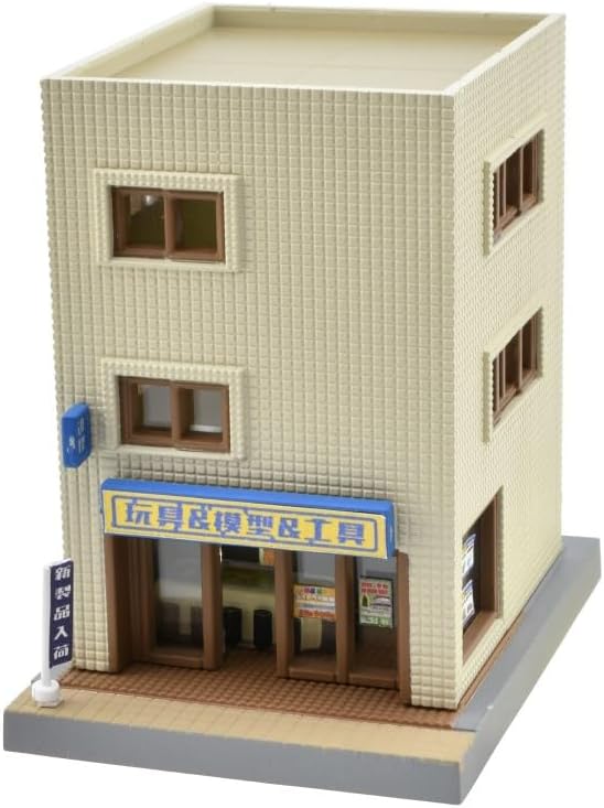 Colección de edificios TOMYTEC 106-3 Ekimae Shoten A3, suministros para dioramas - BanzaiHobby