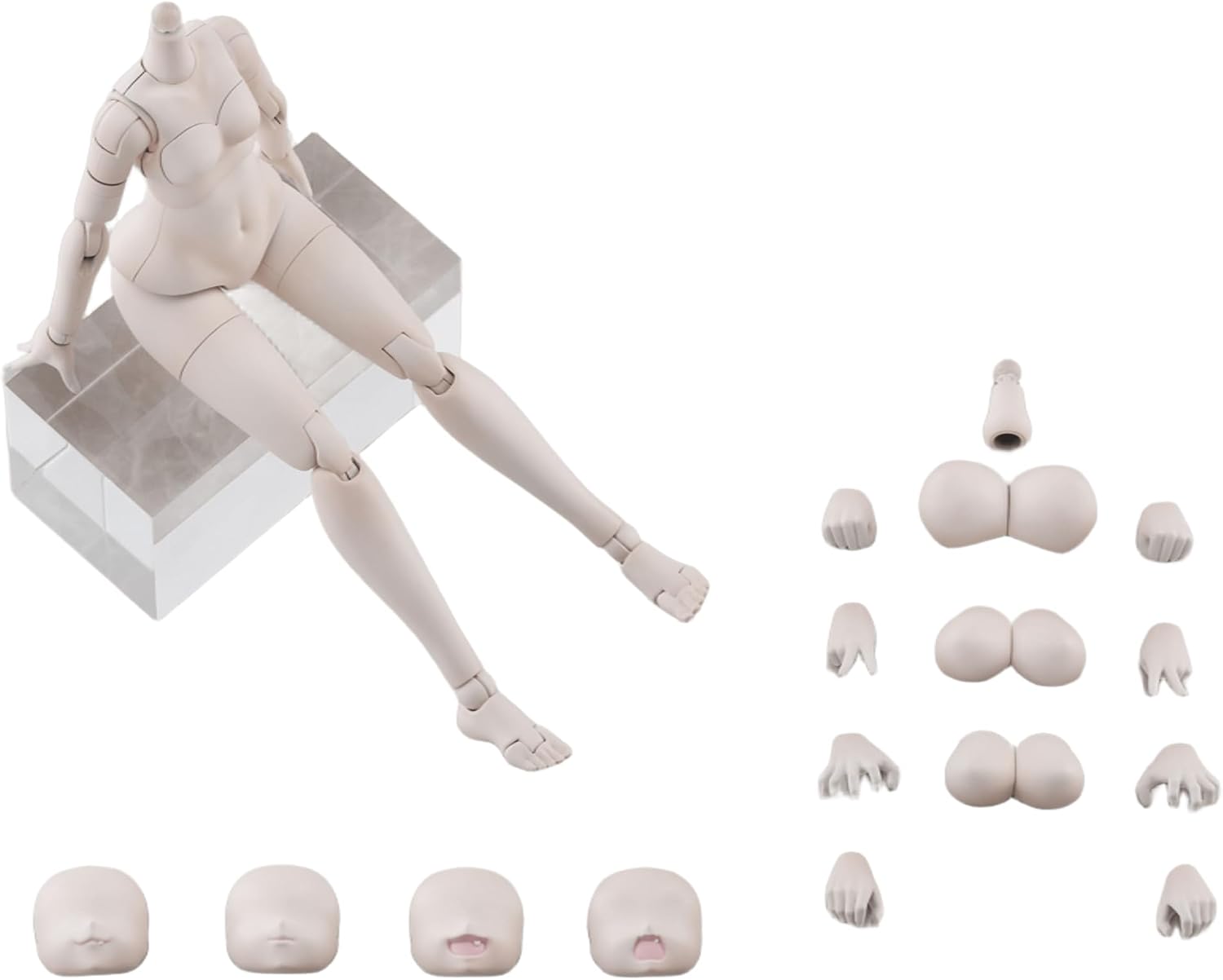 Aoshima KO-03R KEMOPLA Human Parts Set (Color B)