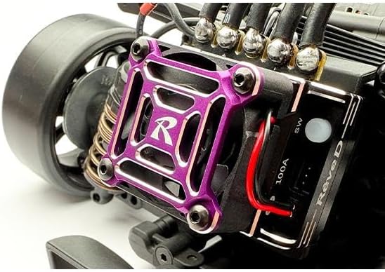 REVED RE-EL-CP Brushless ESC Elite Optional Fan Cover (Purple)