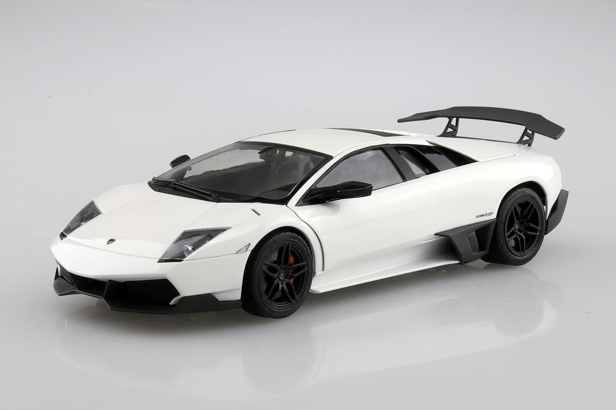 Aoshima 1/24 The Supercar No. 06 '09 Lamborghini Murciélago SV