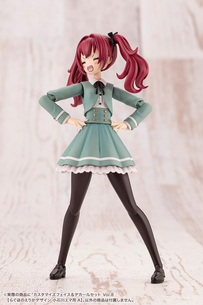 Kotobukiya JK072 1/10 Customized Face & Decal Vol.8 for Emma Koishikawa A (Sousai Shojo Teien)