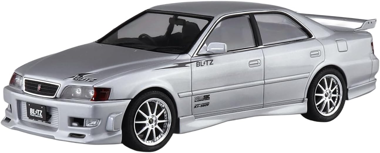 Aoshima 1/24 The Tuned Car No.79 Blitz JZX100 Chaser Tourer V 1996 (Toyota) - BanzaiHobby