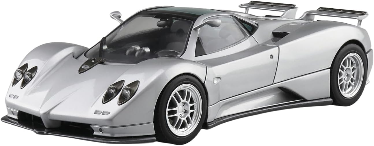 Aoshima 1/24 The Supercar No. 07 Pagani Zonda C12S '00 - BanzaiHobby