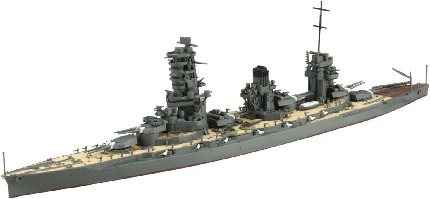 Aoshima Bunka Kyozai 1/700 Water Line Series No.126 Japanese Navy Battleship Yamashiro - BanzaiHobby