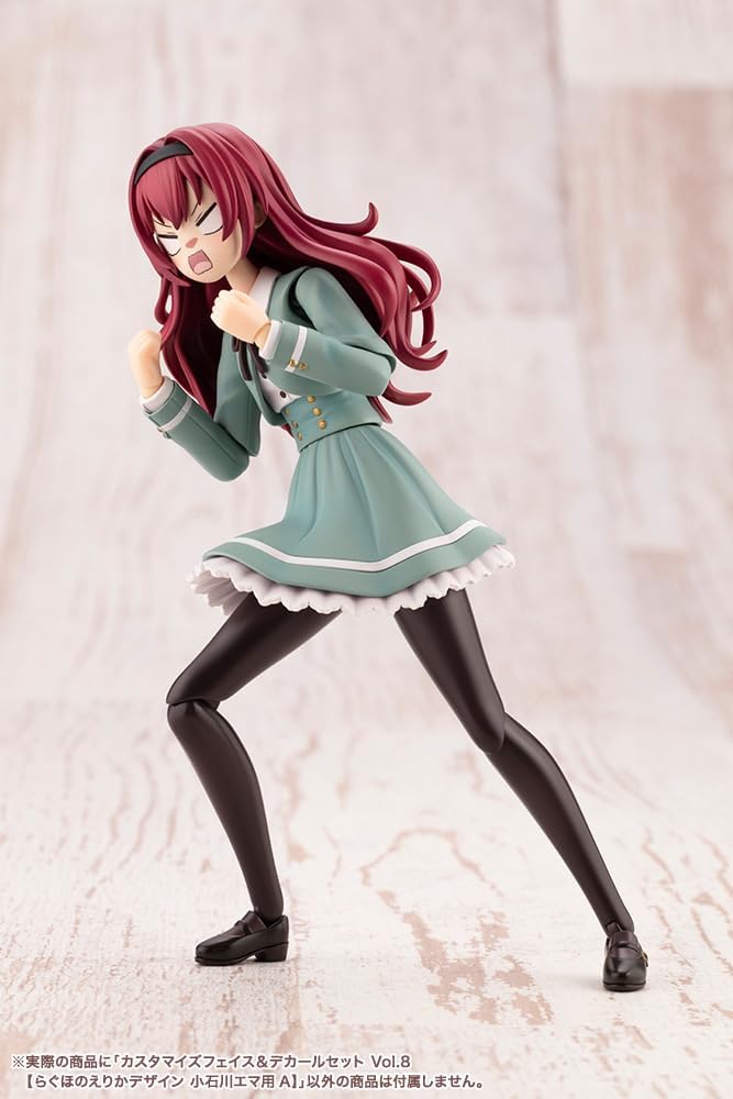 Kotobukiya JK072 1/10 Customized Face & Decal Vol.8 for Emma Koishikawa A (Sousai Shojo Teien)