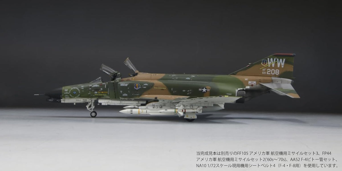 Fine Molds FX12 1/72 US Air Force F-4G Wild Weasel SEA Camouflage