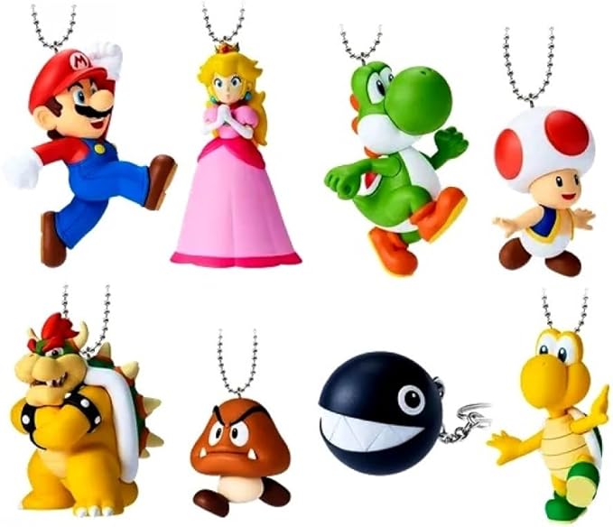 Bandai Super Mario Mascot Charm Collection 2 (1Box 10pcs) - BanzaiHobby