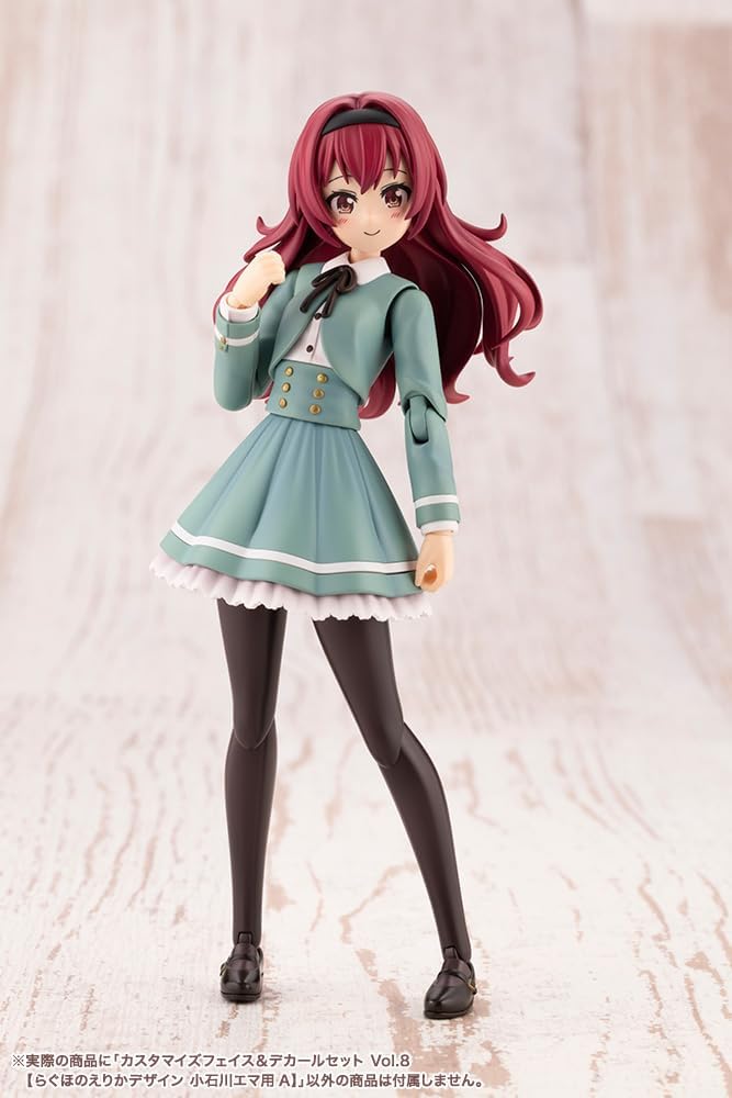 Kotobukiya JK072 1/10 Customized Face & Decal Vol.8 for Emma Koishikawa A (Sousai Shojo Teien)