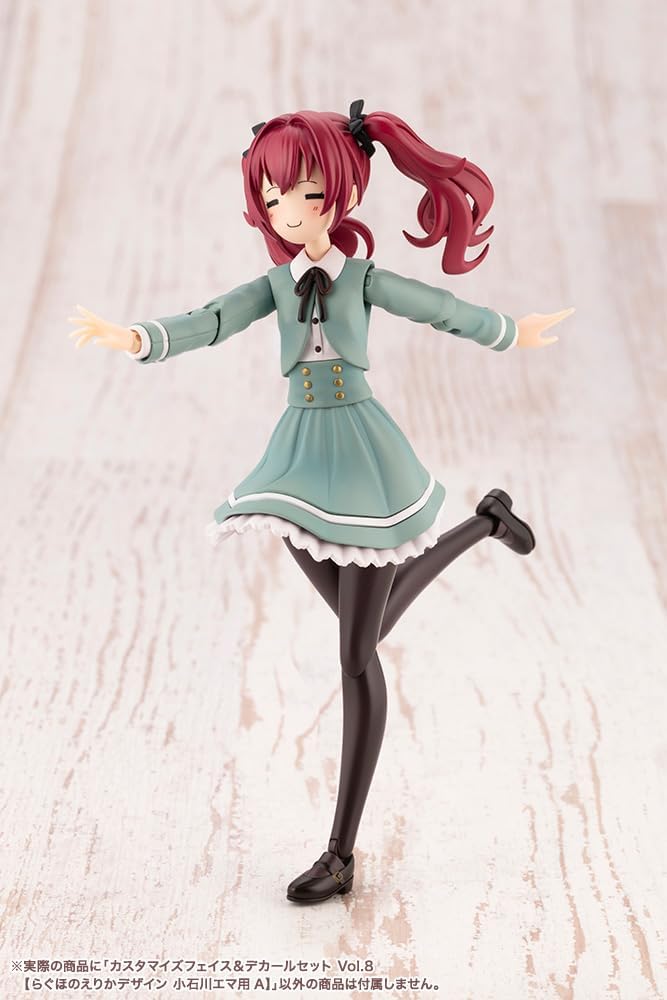 Kotobukiya JK072 1/10 Customized Face & Decal Vol.8 for Emma Koishikawa A (Sousai Shojo Teien)