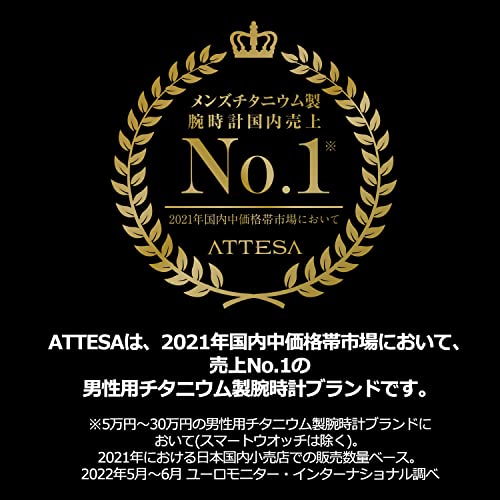 [CITIZEN] 腕時計 アテッサ ATTESA エコ・ドライブ CA0837-65L メンズ ネイビー - BanzaiHobby