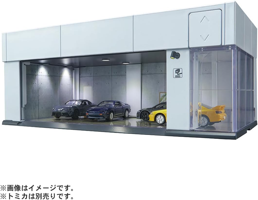 Tomica P tomica GARAGE SILVER WHITE Standard Edition