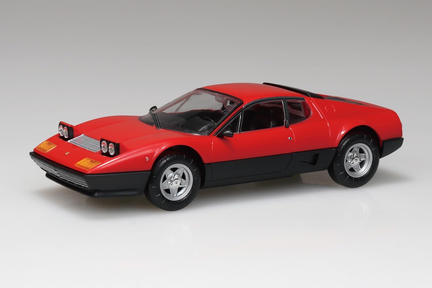 Aoshima 1/32 RakuPla Snap Kit No.26-RD Ferrari 512 BB (Red) - Aoshima Banzai Hobby