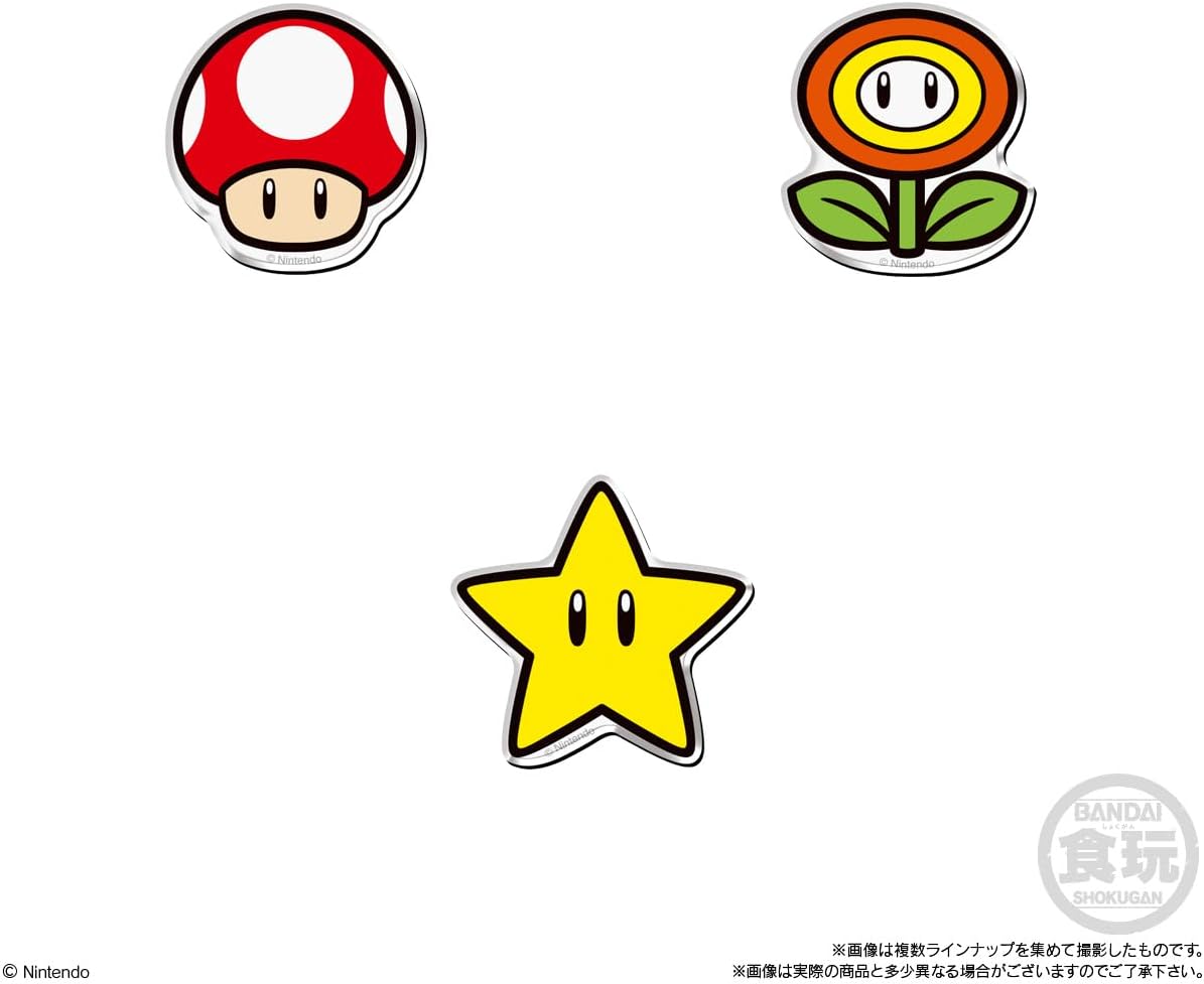 Bandai Super Mario Character Magnets (set of 14)