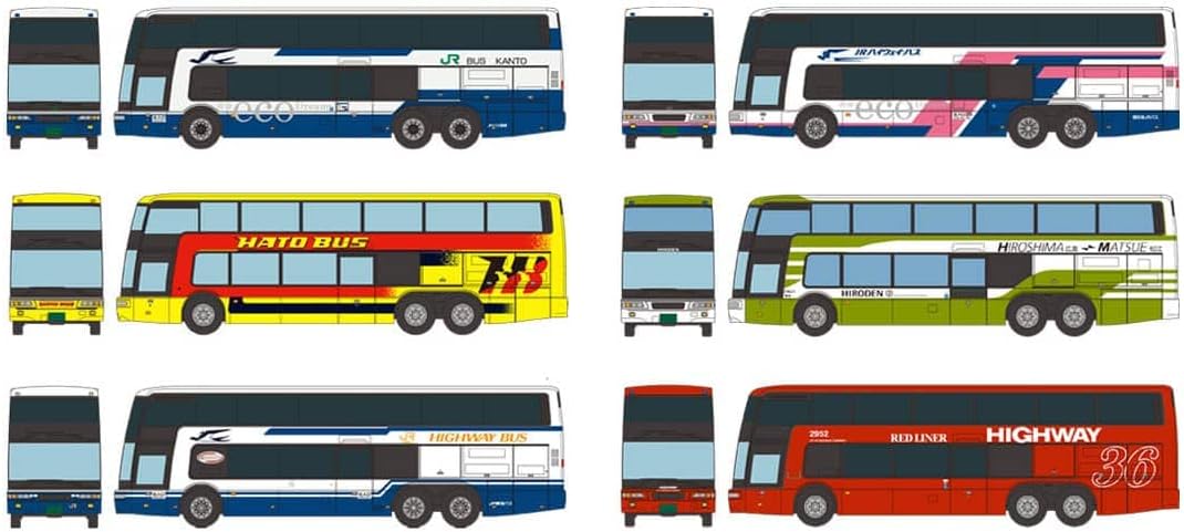 TOMYTEC 319986 The Bus Collection Mitsubishi Fuso Aero King Collection II