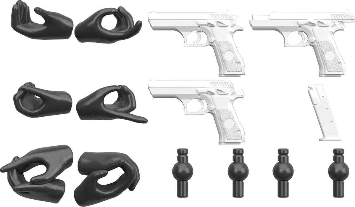 TOMYTEC LA-OP24 Little Armory Gun Handle 2 for Megami Device (Black)