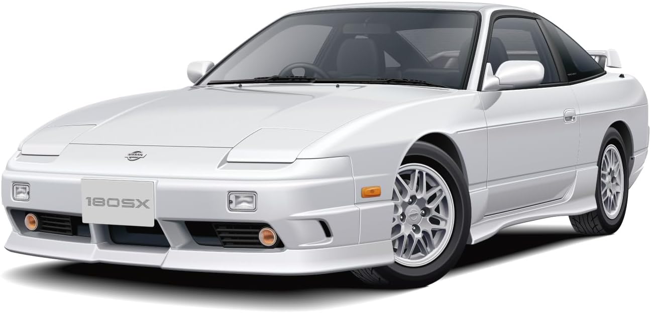 Aoshima 1/24 The Model Car Series No.26 Nissan RPS13 180SX TYPE X '96 - BanzaiHobby
