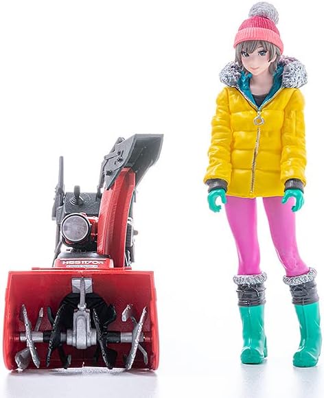 Max Factory 1/20 PLAMAX MF-62 minimum factory Minori with Honda Small Snow Plow HSS1170n (JX) - BanzaiHobby