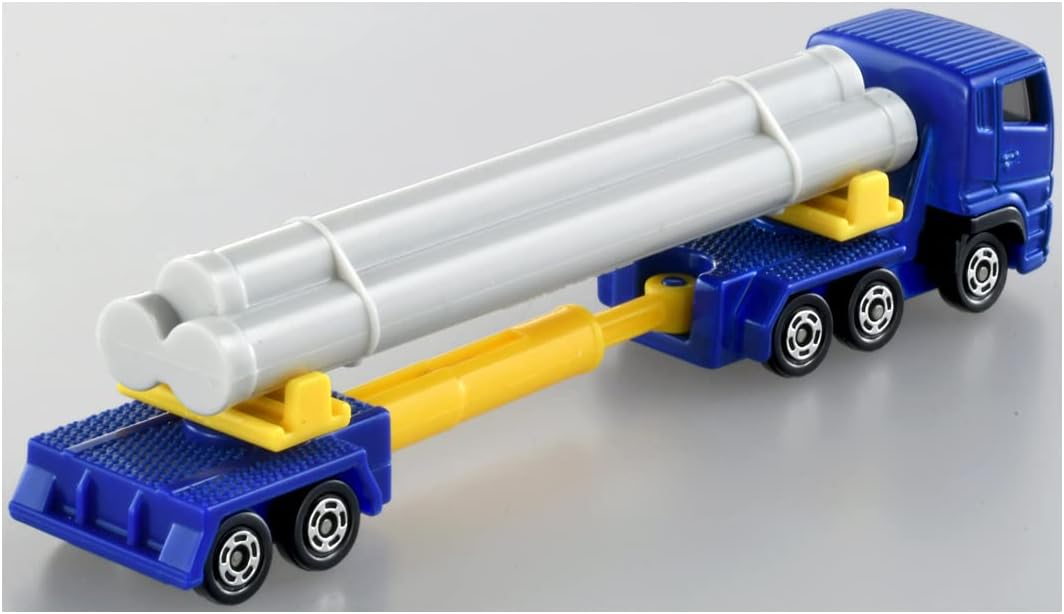 Tomica No. 140 Mitsubishi Fuso Super Great Pole Trailer No. 140