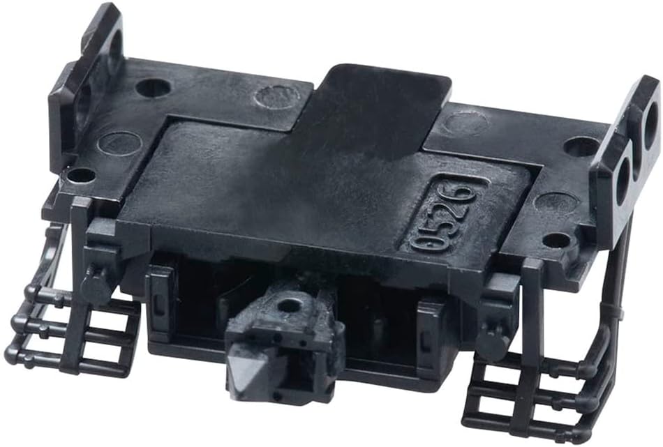TOMIX 7711 N Gauge Coupler TN Tight Coupling (SP, Black, Air Piping, 6 Pieces) - BanzaiHobby