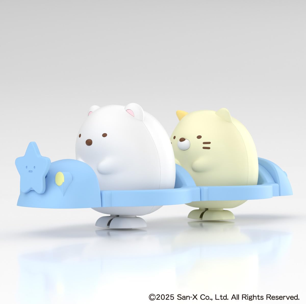 Aoshima RakuPla Sumikkogurashi SU-06 Shirokuma and Neko - BanzaiHobby