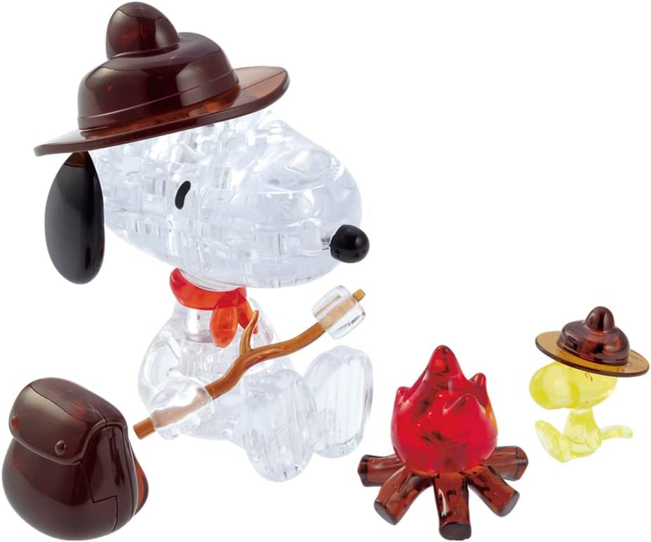 Beverly 50292 Crystal Puzzle Snoopy Camp 43 Piece