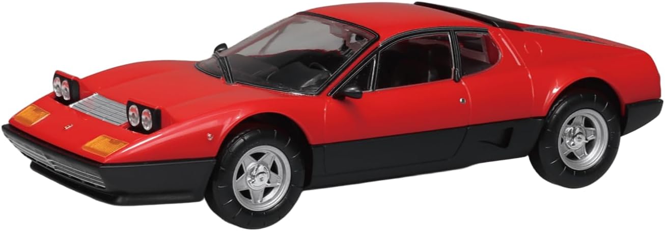 Aoshima 1/32 RakuPla Snap Kit No.26-RD Ferrari 512 BB (Red) - Aoshima Banzai Hobby