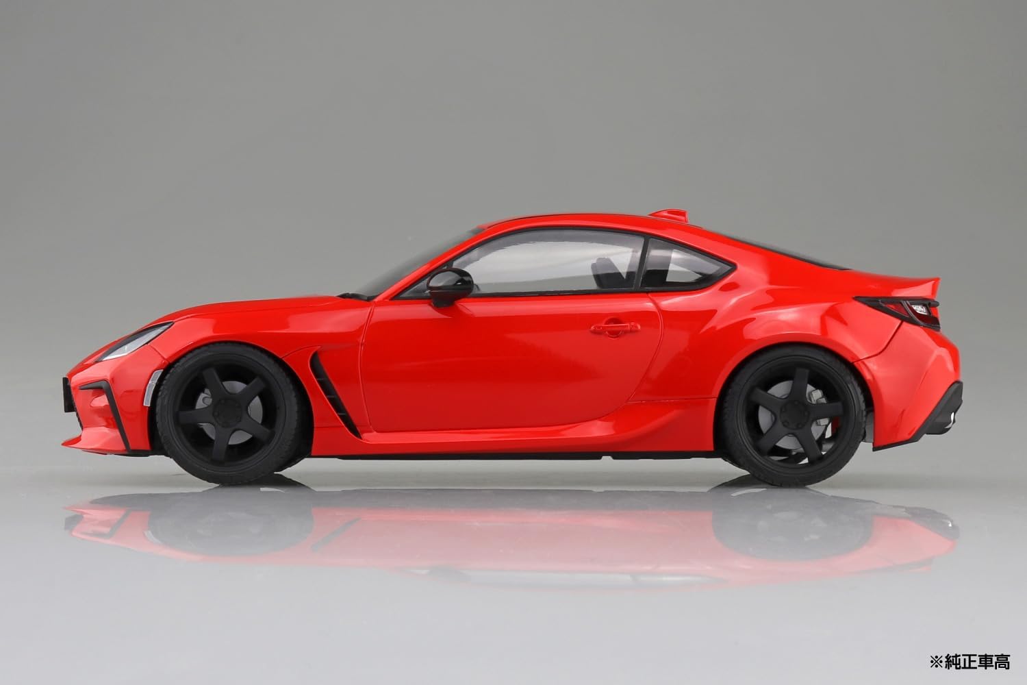 Aoshima 064214 1/24 Bunka Kyozai The Model Car Series SP13 Toyota ZN8 GR86 '21 Custom Wheels - BanzaiHobby