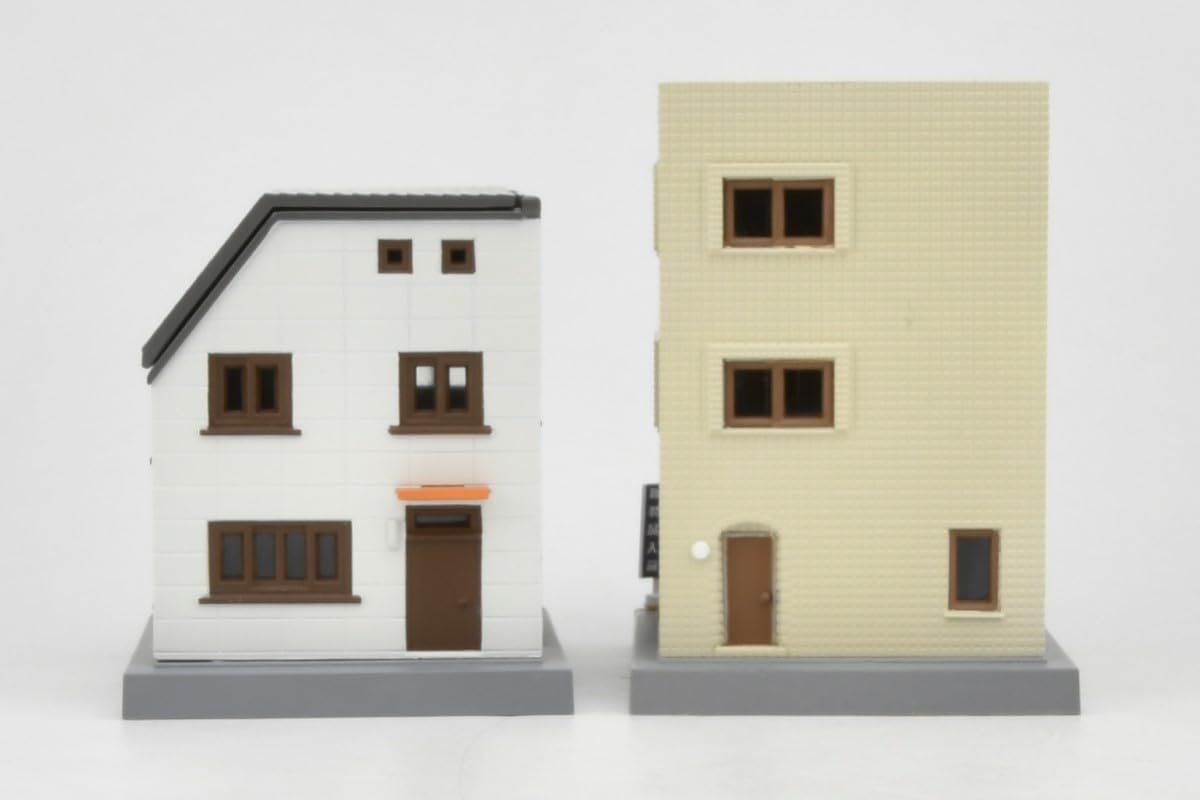 Colección de edificios TOMYTEC 106-3 Ekimae Shoten A3, suministros para dioramas - BanzaiHobby