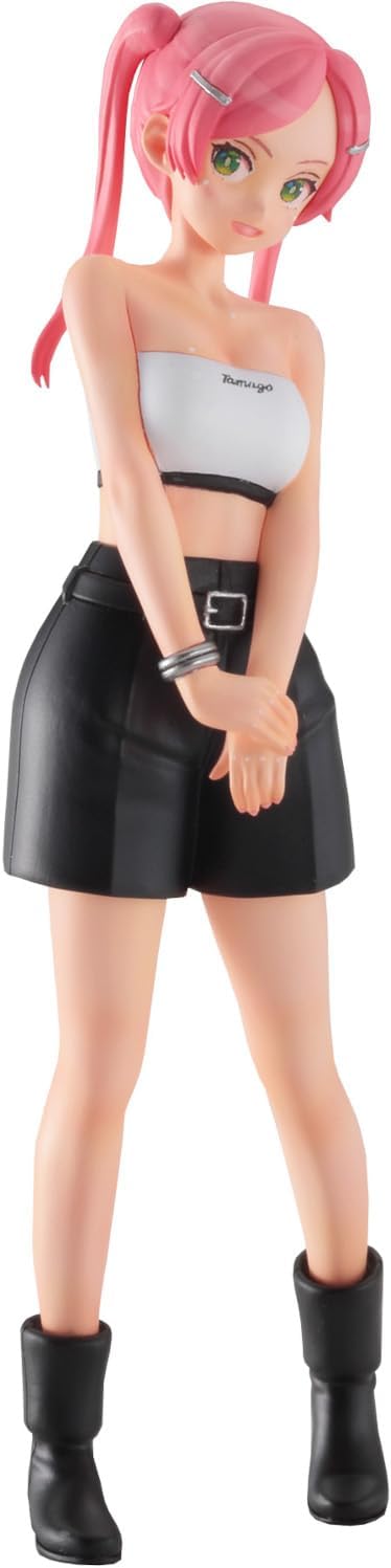 Hasegawa SP612 1/12 Egg Girls Collection No.45 Rio Asaka (Plain Clothes) Unpainted Resin Kit - BanzaiHobby