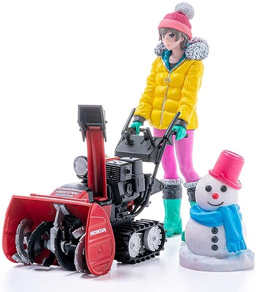 Max Factory 1/20 PLAMAX MF-62 minimum factory Minori with Honda Small Snow Plow HSS1170n (JX) - BanzaiHobby