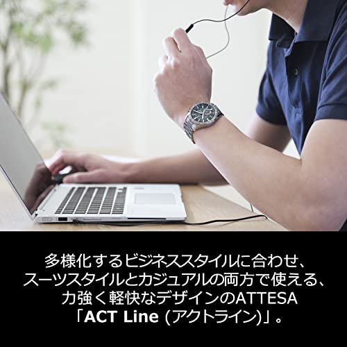 シチズン 腕時計 アテッサ AT8181-63W エコ・ドライブ電波時計 ダイレクトフライト ACT Lin - BanzaiHobby