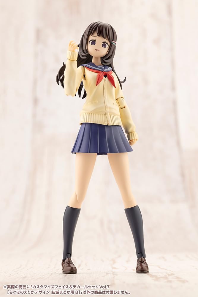 Kotobukiya JK065 1/10 Customized Face & Decal Set Vol.7 [Designed By Raguhonoerika For Madoka Yuki B] (Sousai Shojo Teien) - BanzaiHobby